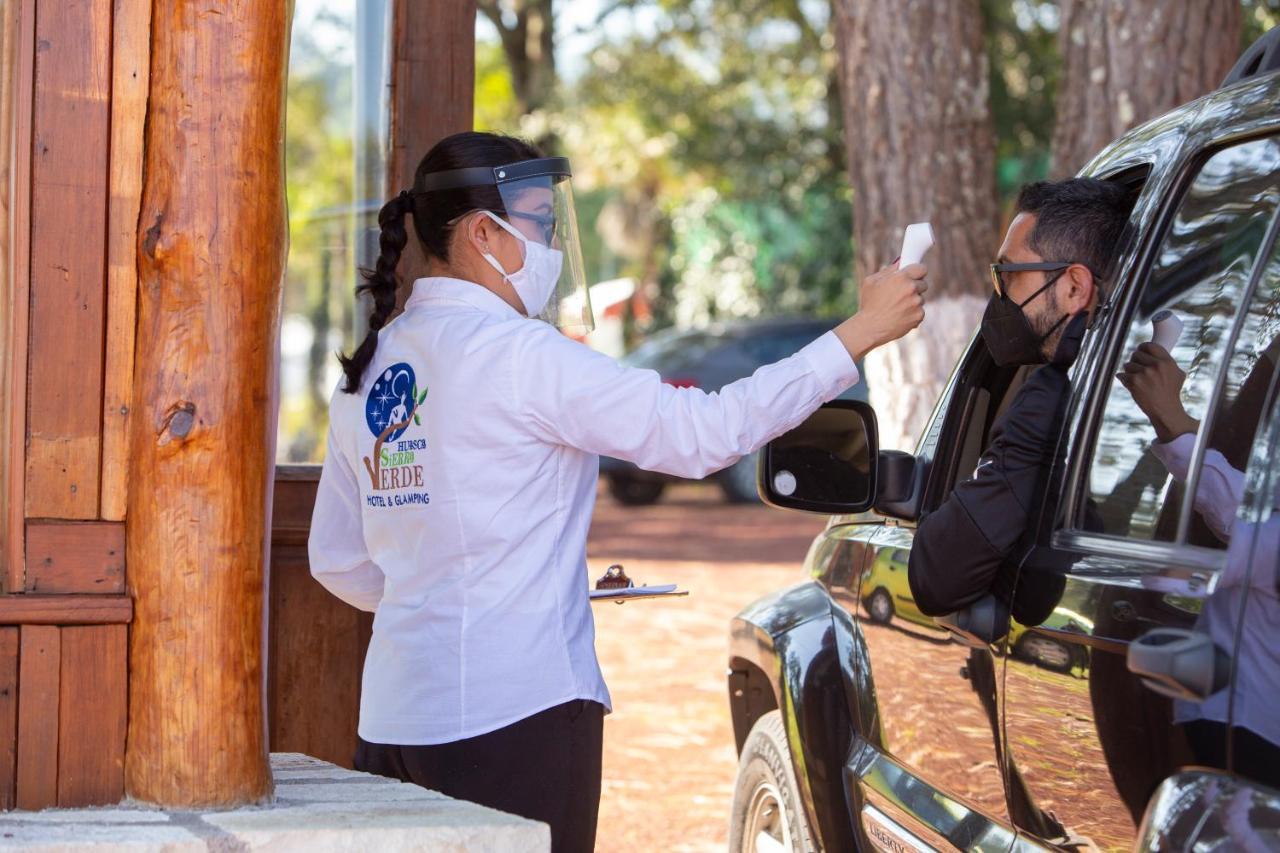 Hotel & Glamping Huasca Sierra Verde Huasca de Ocampo Eksteriør billede
