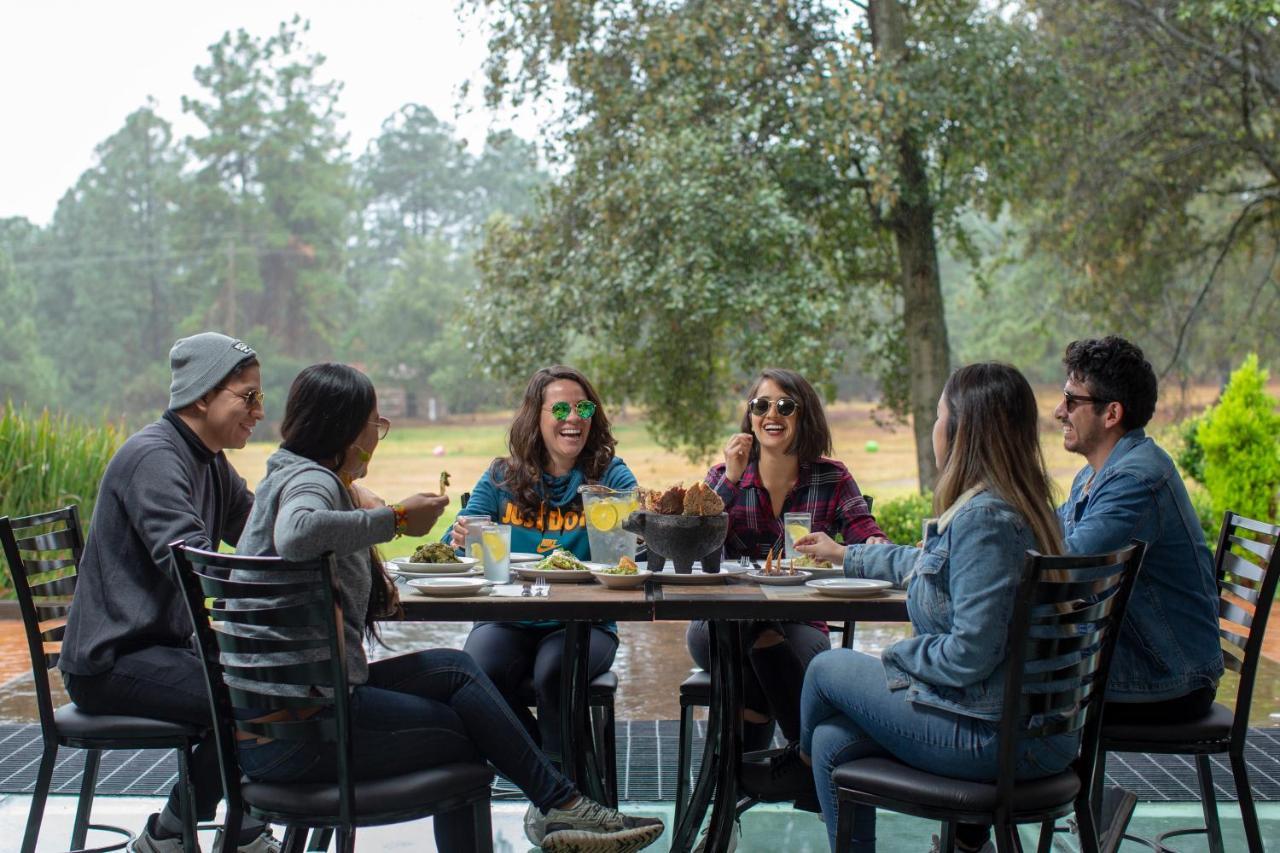 Hotel & Glamping Huasca Sierra Verde Huasca de Ocampo Eksteriør billede