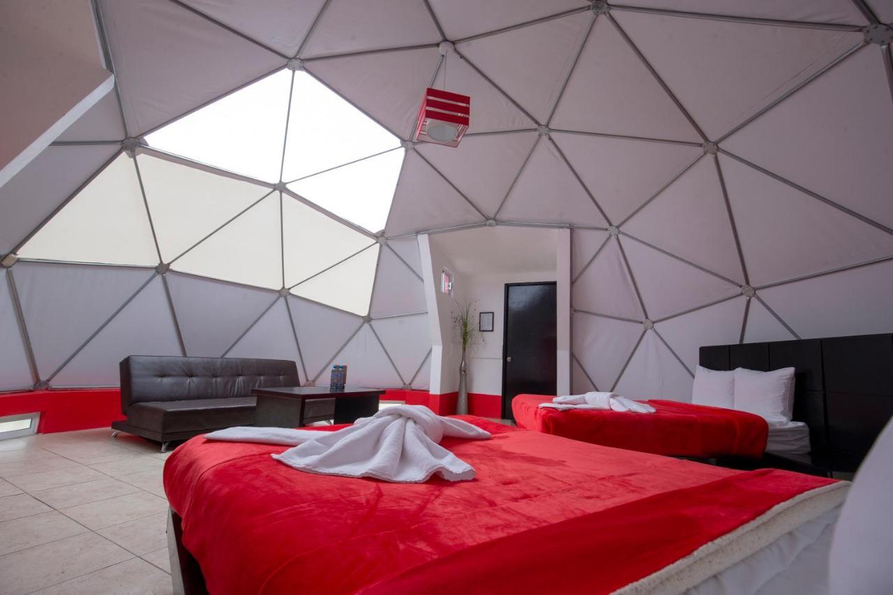 Hotel & Glamping Huasca Sierra Verde Huasca de Ocampo Eksteriør billede