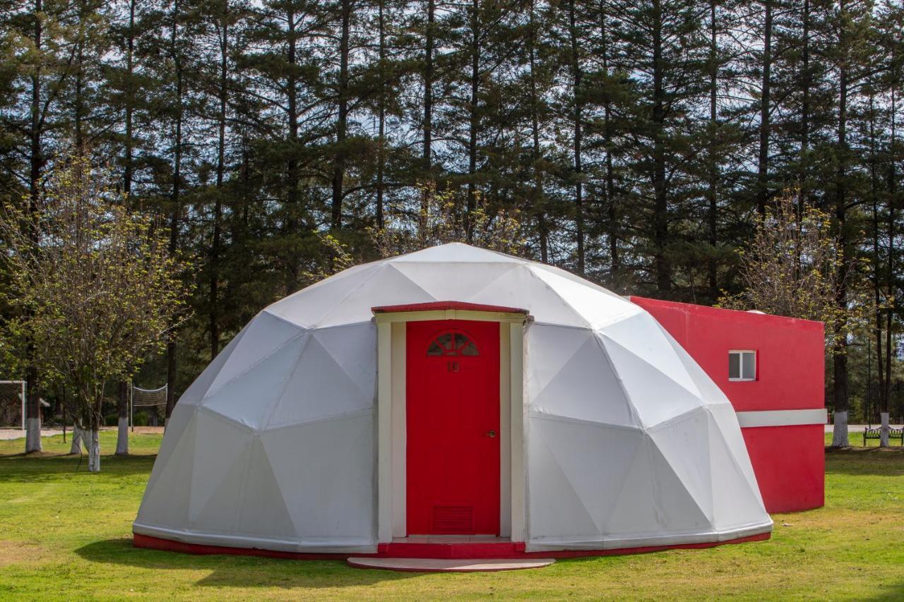Hotel & Glamping Huasca Sierra Verde Huasca de Ocampo Eksteriør billede